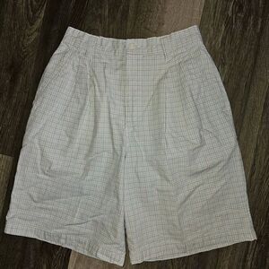 Northern Reflections size 5/6 Women's Gingham Vintage shorts White pink and blue